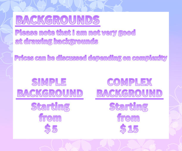 Background Comms Info